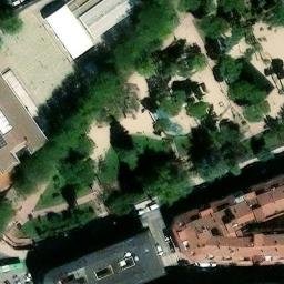 Volleyball Court — aerial view