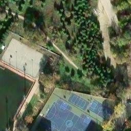 Volleyball Court — aerial view