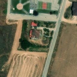 Volleyball Court — aerial view
