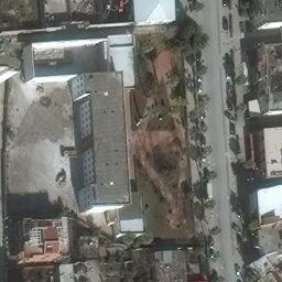 Volleyball Court — aerial view