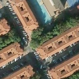 Volleyball Court — aerial view