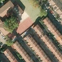 Volleyball Court — aerial view