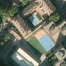 Volleyball Court — aerial view
