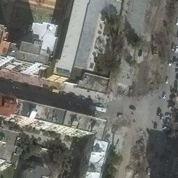 Volleyball Court — aerial view