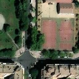 Volleyball Court — aerial view