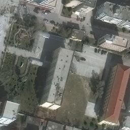 Volleyball Court — aerial view