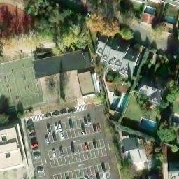 Volleyball Court — aerial view