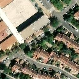 Volleyball Court — aerial view