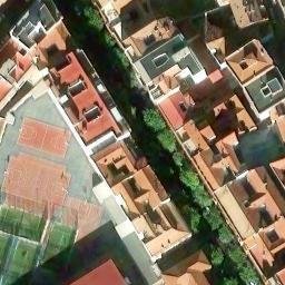 Volleyball Court — aerial view