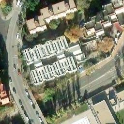 Sand Volleyball Court — aerial view