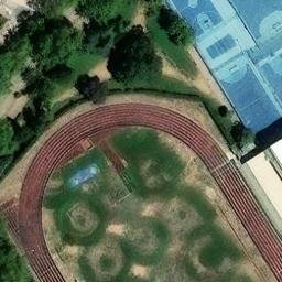 Volleyball Court — aerial view