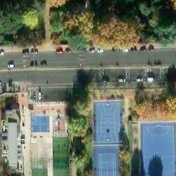 Volleyball Court — aerial view