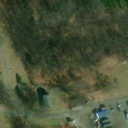 Volleyball Court, Monroeville, PA — aerial view