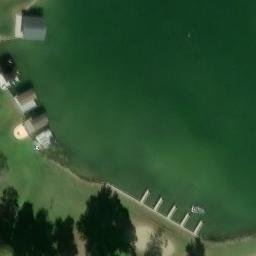 Volleyball Court, Apple Valley, OH — aerial view