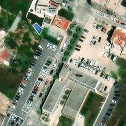 Vista aérea de Sur del centro