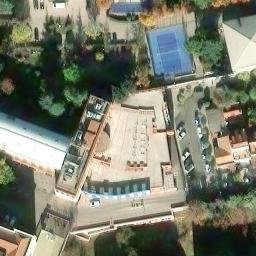 Volleyball Court — aerial view