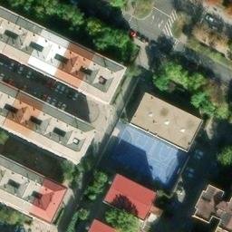 Volleyball Court — aerial view