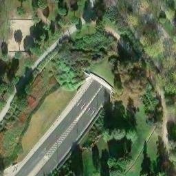 Sand Volleyball Court — aerial view