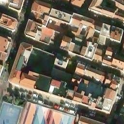 Volleyball Court — aerial view