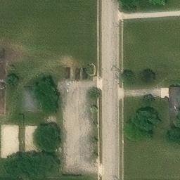 Volleyball Court, Minster, OH — aerial view