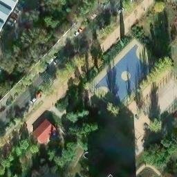Volleyball Court — aerial view