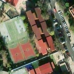 Volleyball Court — aerial view