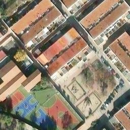 Volleyball Court — aerial view
