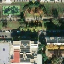 Volleyball Court — aerial view