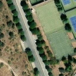 Volleyball Court — aerial view