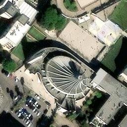 Volleyball Court — aerial view