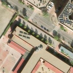 Volleyball Court — aerial view