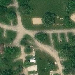Volleyball Court, OH — aerial view