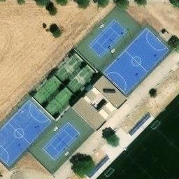 Volleyball Court — aerial view