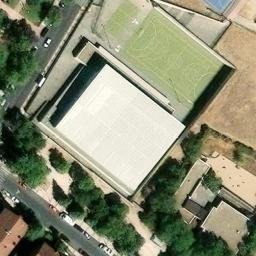Volleyball Court — aerial view