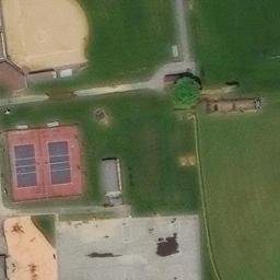 Volleyball Court, Linglestown, PA — aerial view