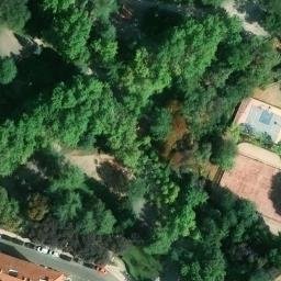 Volleyball Court — aerial view