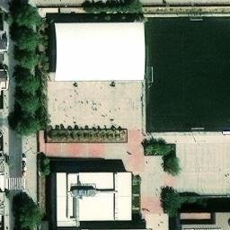 Volleyball Court — aerial view