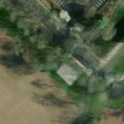 Sand Volleyball Court, NJ — aerial view