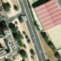 Volleyball Court — aerial view