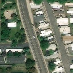 Volleyball Court, Orem, UT — aerial view