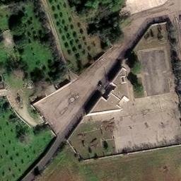 Volleyball Court — aerial view