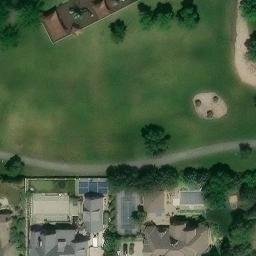 Volleyball Court, Provo, UT — aerial view