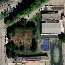 Volleyball Court — aerial view
