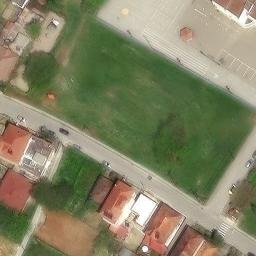 Volleyball Court — aerial view