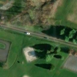 Volleyball Court, PA — aerial view