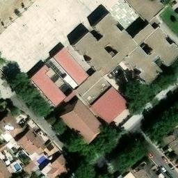 Volleyball Court — aerial view