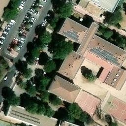 Volleyball Court — aerial view