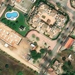 Vista aérea de Bolsa del oeste del casco (Alcossebre)