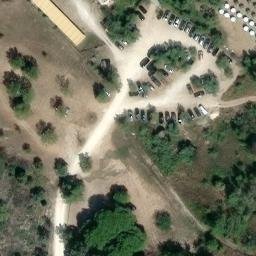 Sand Volleyball Court, Λαγονήσι — aerial view