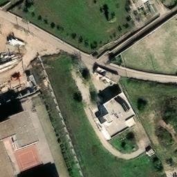 Volleyball Court — aerial view